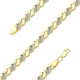 Браслет из лимонного золота МАГНАТ МА 023046Л МА 023046Л фото